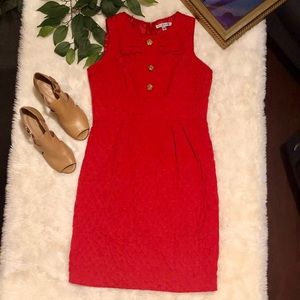 Sandra Darren Bow-Front Dress